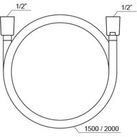 Шланг для душа Ravak SilverShine 914.02 X07P339 200 см — 2