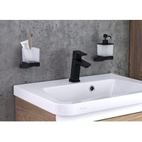 Стакан для зубных щеток Ravak TD 210.20 X07P557 черный стекло — 5