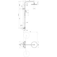 Душевая система Ravak DS 091.00 X07P643 хром — 7