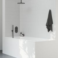 Кронштейн для верхнего душа Ravak 30 см 704.21BLM X07P677 черный матовый — 2