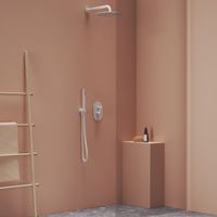 Верхний душ Ravak 980.10WV 250 мм X07P687 белый вельвет — 2