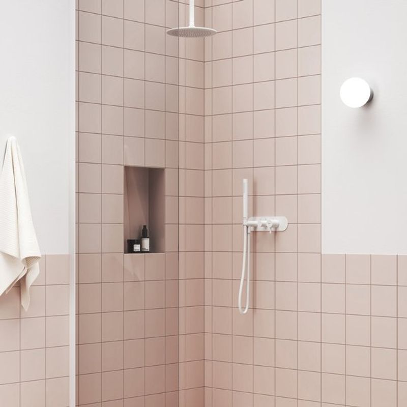 Кронштейн для верхнего душа Ravak 30 см 704.11WV X07P689 белый вельвет