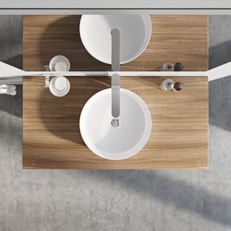 Раковина Ravak UNI 400 SLIM XJX01140002 керамическая белая