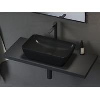 Раковина Ravak UNI 500 R SLIM XJX03150000 керамическая черная — 2