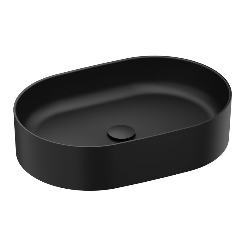 Раковина Ravak CERAMIC 550 O SLIM XJX0D155000 черный матовый