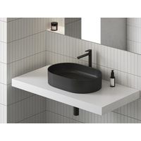 Раковина Ravak CERAMIC 550 O SLIM XJX0D155000 черный матовый — 2