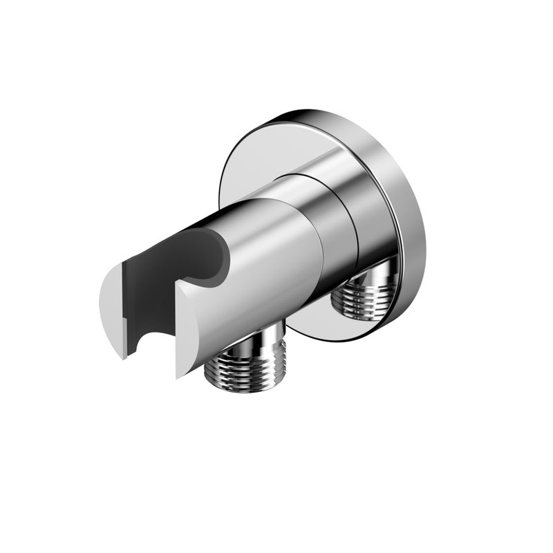 Шланговое подключение WHITECROSS Y1005CR с держателем лейки (хром)