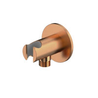 Шланговое подключение WHITECROSS Y1015CPB с держателем лейки (брашированная медь) — 1