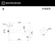 Излив настенный 220 мм WHITECROSS Y1202CR (хром)