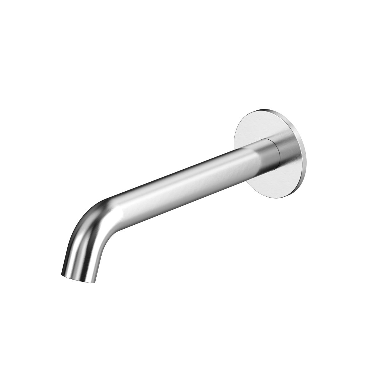 Излив настенный 220 мм WHITECROSS Y1202NIB (брашированный никель)