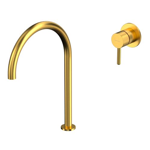 Смеситель скрытого монтажа для раковины WHITECROSS Y Y1219GLB (брашированное золото)