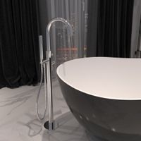 Смеситель для ванны WHITECROSS Y Y1233CR отдельностоящий (хром) — 3