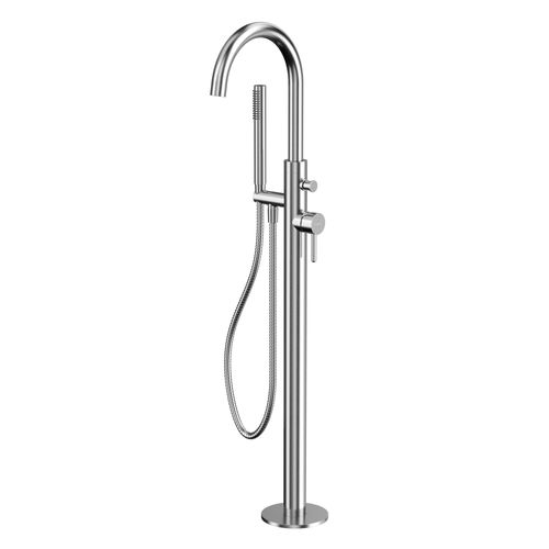 Смеситель для ванны WHITECROSS Y Y1233NIB отдельностоящий (брашированный никель)