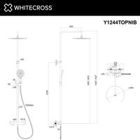 Душевая система WHITECROSS Y Y1244TOPNIB (брашированный никель) — 3