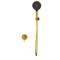 Система для душа скрытого монтажа WHITECROSS Y YSET02TOPGLB (брашированное золото) — 2