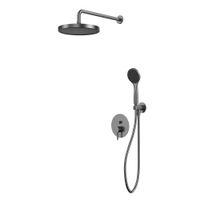 Система для душа скрытого монтажа WHITECROSS Y YSET04BASICGM (оружейная сталь) — 1