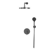 Система для душа скрытого монтажа WHITECROSS Y YSET04BASICGM (оружейная сталь) — 2