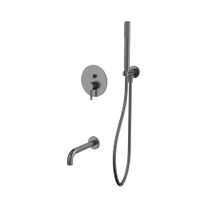 Душевая система скрытого монтажа WHITECROSS Y YSET06GM (оружейная сталь) — 1