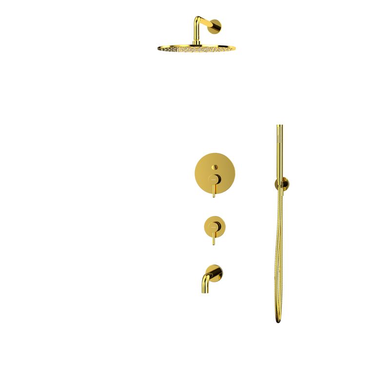 Душевая система скрытого монтажа WHITECROSS Y YSET07GL (золото)
