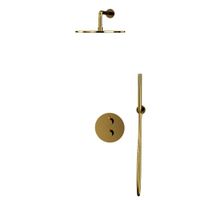 Система для душа скрытого монтажа WHITECROSS Y YSET08GL (золото) термостатическая — 2