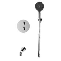 Душевой гарнитур скрытого монтажа WHITECROSS Y YSET10TOPCR (хром) термостатический — 2