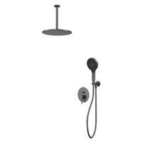 Система для душа скрытого монтажа WHITECROSS Y YSET12TOPGM (оружейная сталь) — 1