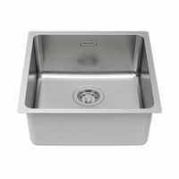 Кухонная мойка из нержавеющей стали Paulmark Yuni 44 Uni YU44-BS брашированная нержавеющая сталь 440х440 мм — 2