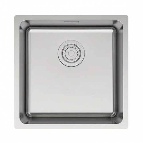 Кухонная мойка из нержавеющей стали Paulmark Yuni 44 Uni YU44-BS брашированная нержавеющая сталь 440х440 мм