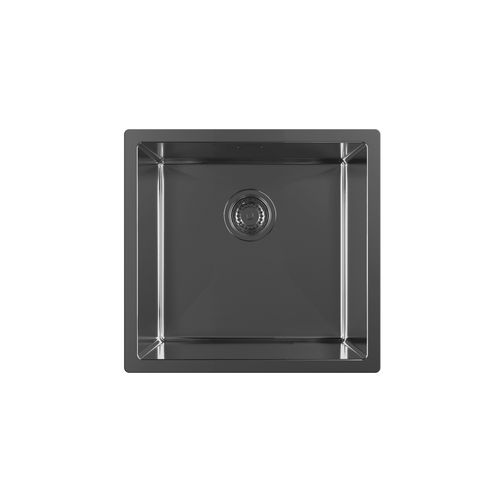 Кухонная мойка из нержавеющей стали ZorG ZRN 4545 PREMIUM PVD Gunblack