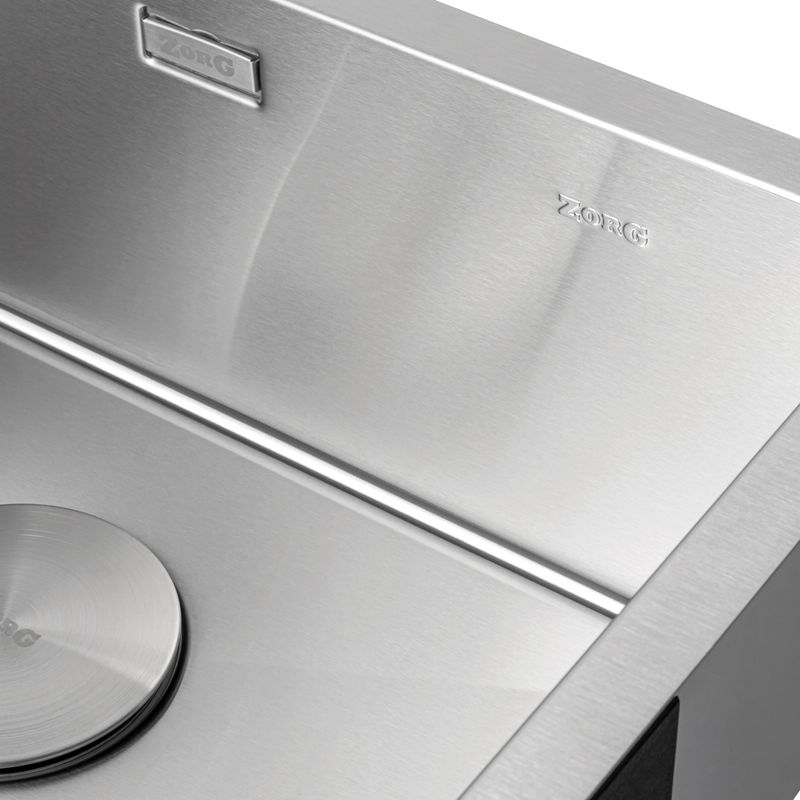 Кухонная мойка из нержавеющей стали ZorG ZRN 4555 PREMIUM