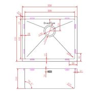 Кухонная мойка из нержавеющей стали ZorG ZRN 4555 PREMIUM PVD Gunblack — 9