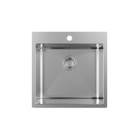 Кухонная мойка из нержавеющей стали ZorG ZRN 5050 PREMIUM — 1