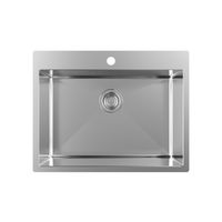 Кухонная мойка из нержавеющей стали ZorG ZRN 5065 PREMIUM — 1