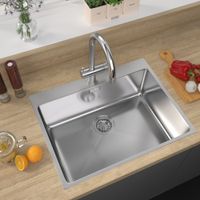 Кухонная мойка из нержавеющей стали ZorG ZRN 5065 PREMIUM — 2