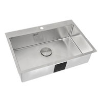 Кухонная мойка из нержавеющей стали ZorG ZRN 5075 PREMIUM — 1