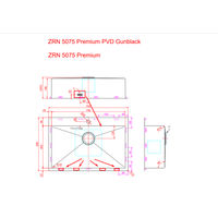 Кухонная мойка из нержавеющей стали ZorG ZRN 5075 PREMIUM — 8