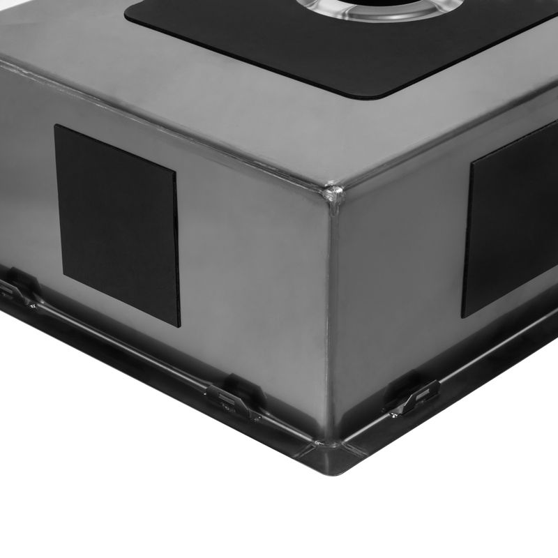 Кухонная мойка из нержавеющей стали ZorG ZRN 5075 PREMIUM PVD Gunblack