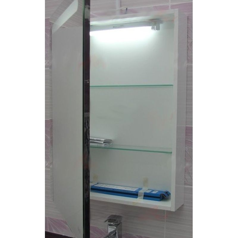 Шкаф с зеркалом для ванной Roca Victoria Nord 600 мм / ZRU9000029 левый