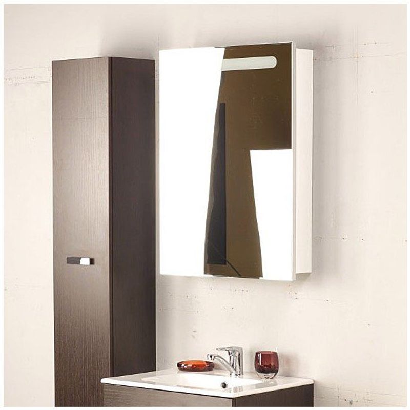 Шкаф с зеркалом для ванной Roca Victoria Nord 600 мм / ZRU9000030 правый