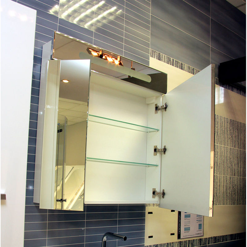 Шкаф с зеркалом для ванной Roca Victoria Nord 800 мм / ZRU9000033