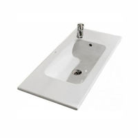 Тумба с раковиной Roca Debba 60 см ZRU9302708 + 32799H00Y белый глянцевый — 2