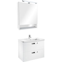 Тумба с раковиной Roca The Gap Original 70 см ZRU9302733 + 327471000 белый матовый — 3