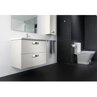 Тумба с раковиной Roca The Gap Original 70 см ZRU9302733 + 327471000 белый матовый — 6