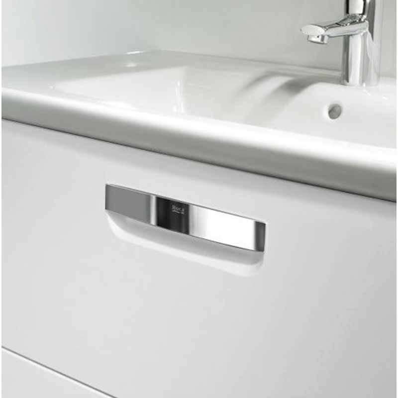 Тумба с раковиной Roca The Gap Original 60 см ZRU9302734 + 327472000 белый матовый