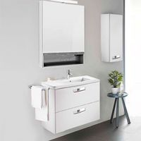 Тумба с раковиной Roca The Gap Original 60 см ZRU9302734 + 327472000 белый матовый — 6