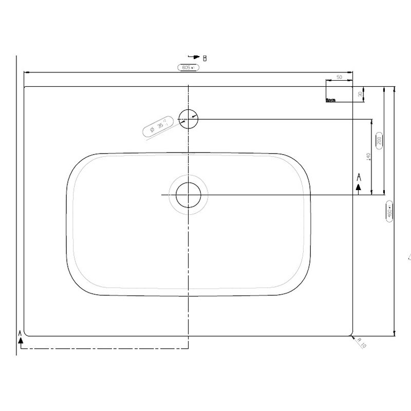 Тумба с раковиной Roca Victoria Ice Edition 60 см 3ящ. ZRU9302834 + 32799E000 белый глянцевый