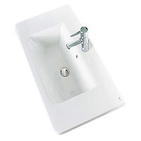 Тумба с раковиной Roca Ronda 60 см ZRU9302963 + 327472000 белый глянцевый/антрацит — 2