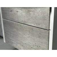 Тумба с раковиной Roca Ronda 60 см ZRU9303002 + 327472000 белый глянцевый/бетон — 4