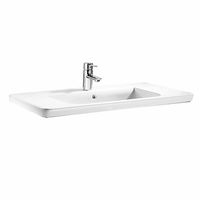 Тумба с раковиной Roca Ronda 70 см ZRU9303003 + 327471000 белый глянцевый/бетон — 2