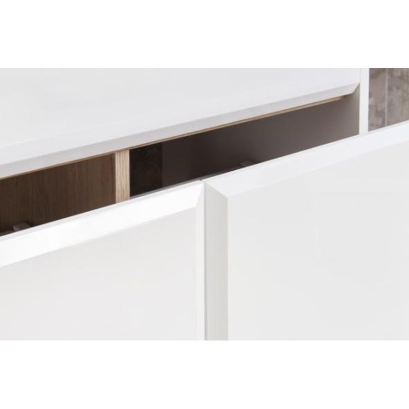 Тумба с раковиной Roca Up 80 см ZRU9303012 + 327470000 белый глянцевый